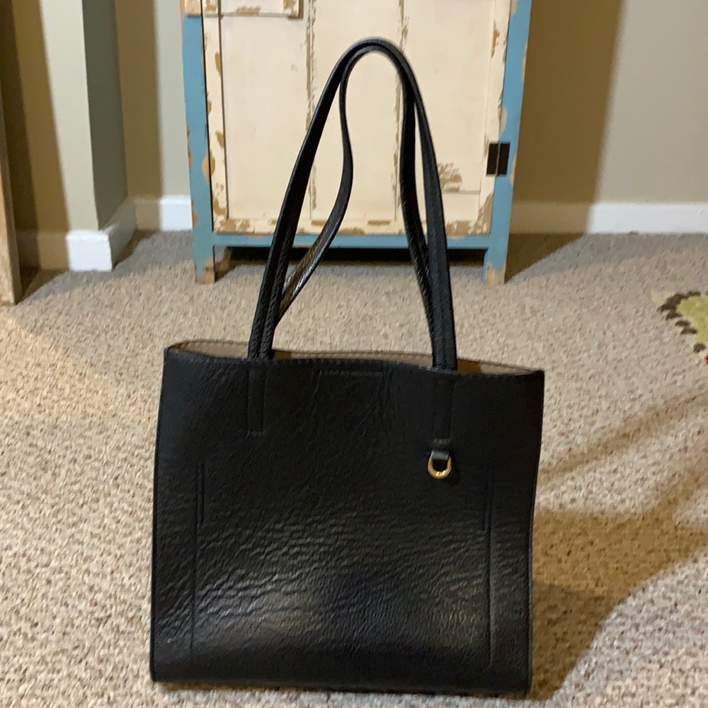 COPY - Banana Republic Leather Expandable Tote Bag
